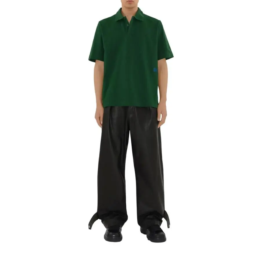 Burberry Logo Embroidered Polo Shirt