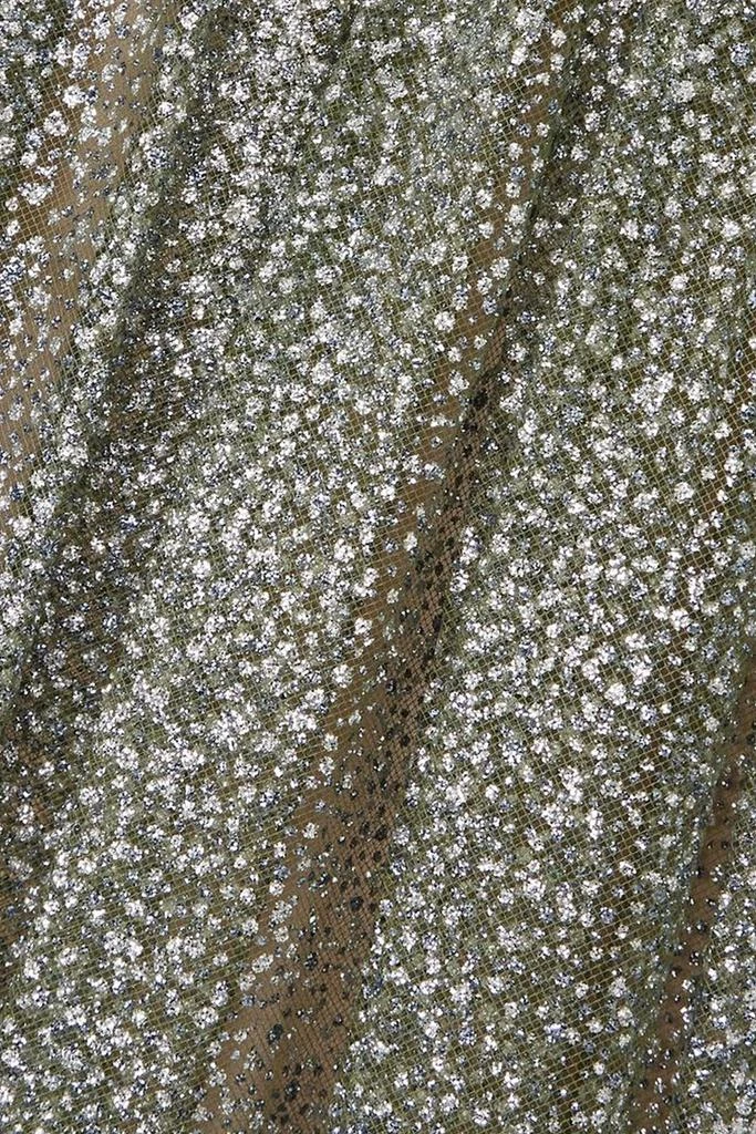 Sandra Mansour Enchanteresse ruffled glittered tulle maxi dress 4
