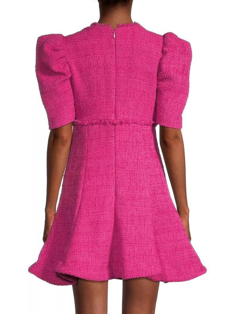 Likely Alia Flared Tweed Minidress 5