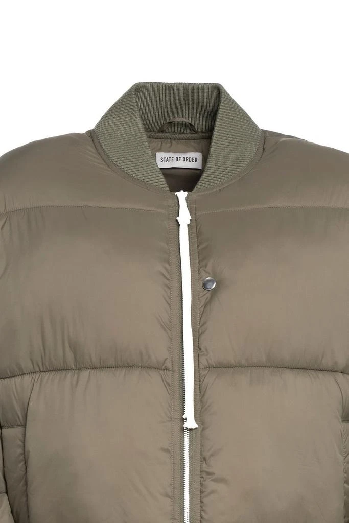 State Of Order State Of Order Zip-Up Padded Jacket 3