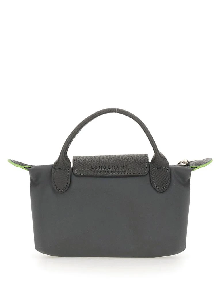 Longchamp LE PLIAGE GREEN GRAPHITE COLOURED CLUTCH BAG 3