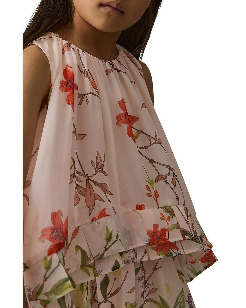 REISS Girls' Luni Floral Dress - Little Kid, Big Kid 3