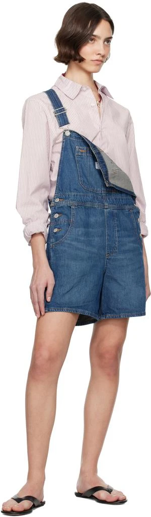 Levi
s Blue Utility Shortall Denim Overalls 5