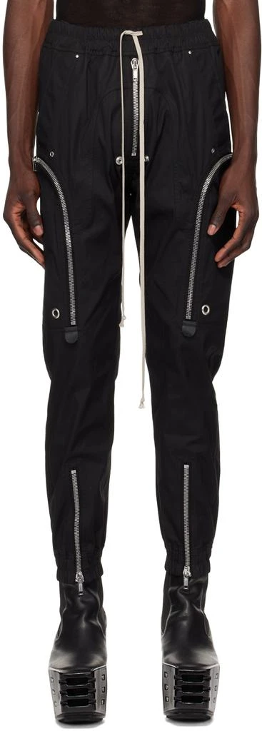 Rick Owens Black Porterville Bauhaus Cargo Pants 1