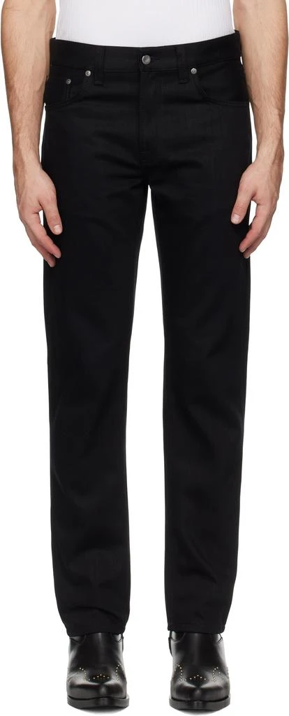 Nudie Jeans Black Gritty Jackson Jeans 1