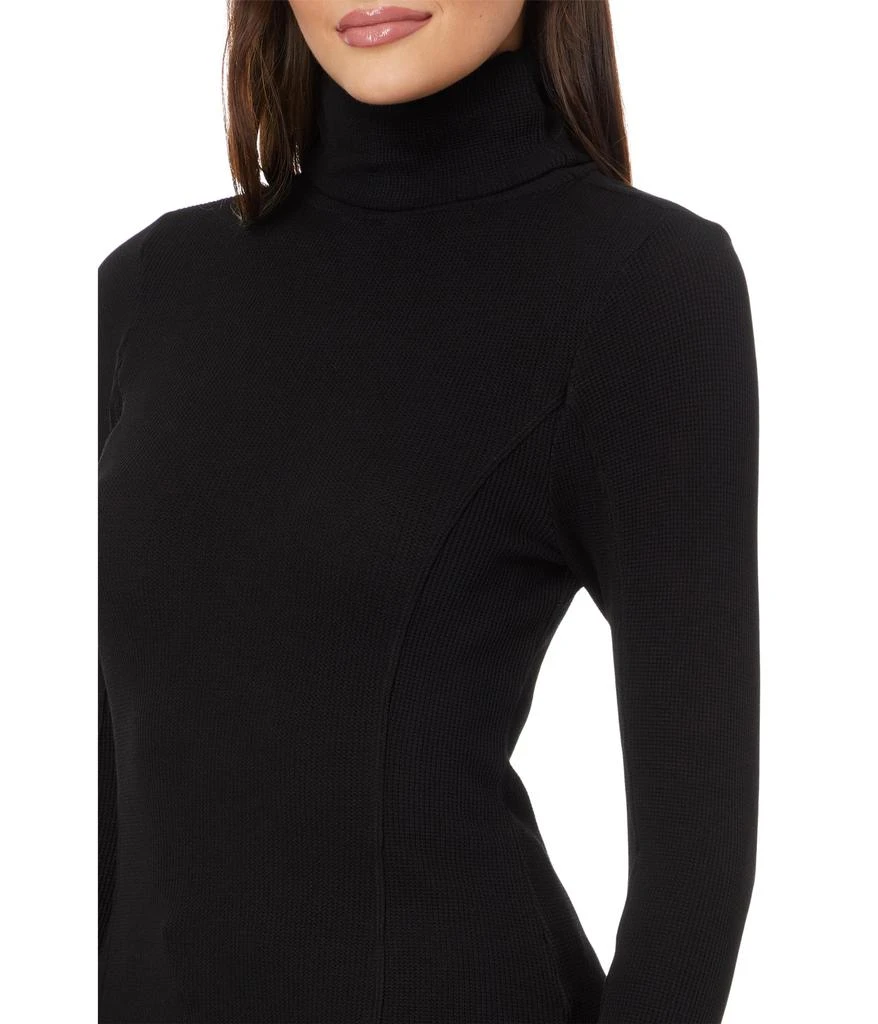 Mod-o-doc Long Sleeve Fold Over Turtleneck Top 3