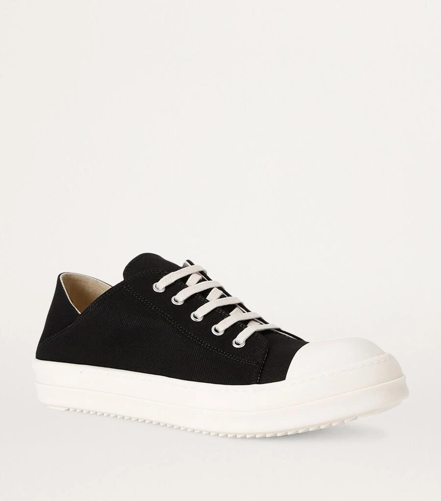 Rick Owens Canvas Slip-On Sneakers 5