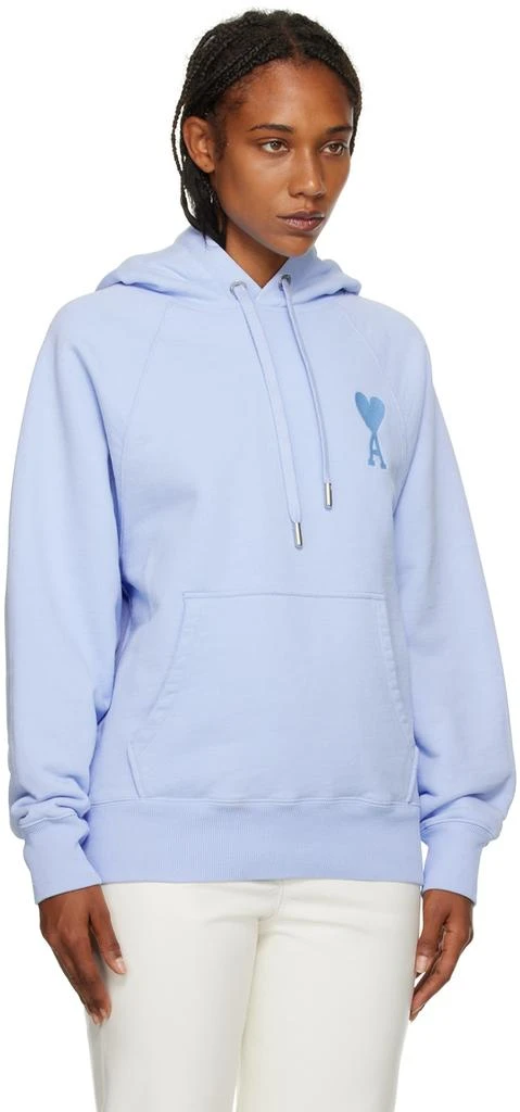 AMI Blue Ami De Cœur Hoodie 2