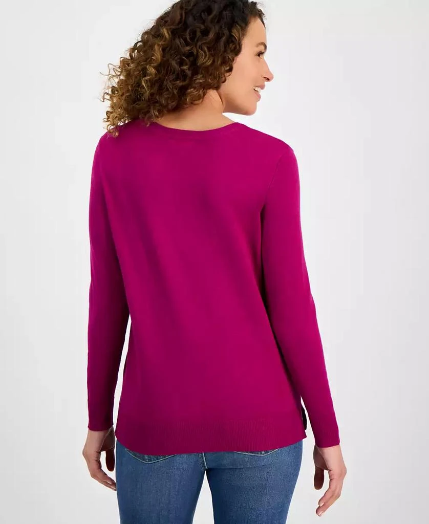 Style & Co Petite Crewneck Sweater, Created for Macy's 2