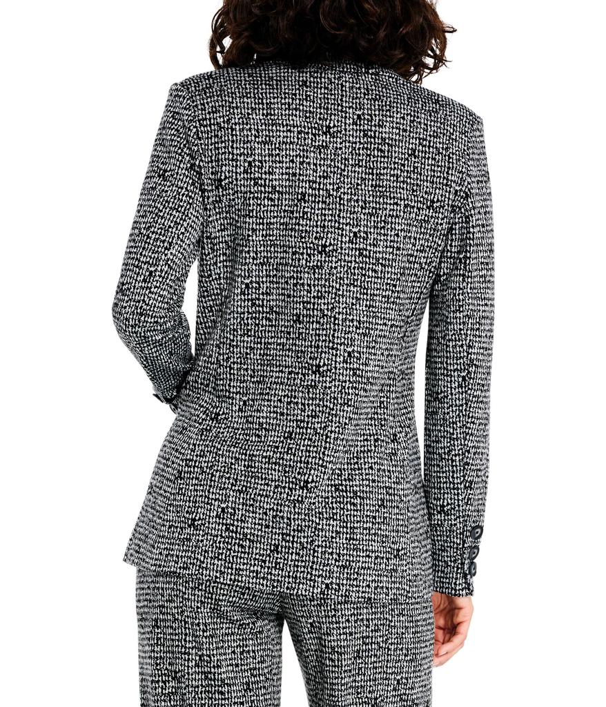 NIC+ZOE Etched Tweed Knit Blazer