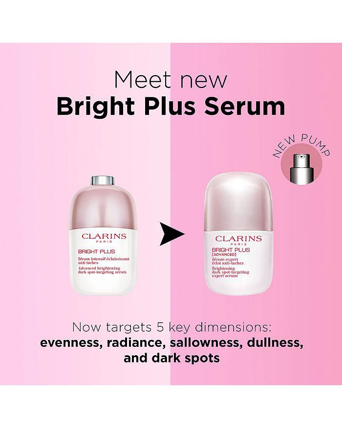 Clarins Bright Plus [Advanced] Brightening Dark Spot Targeting Expert Serum 1 oz. 8
