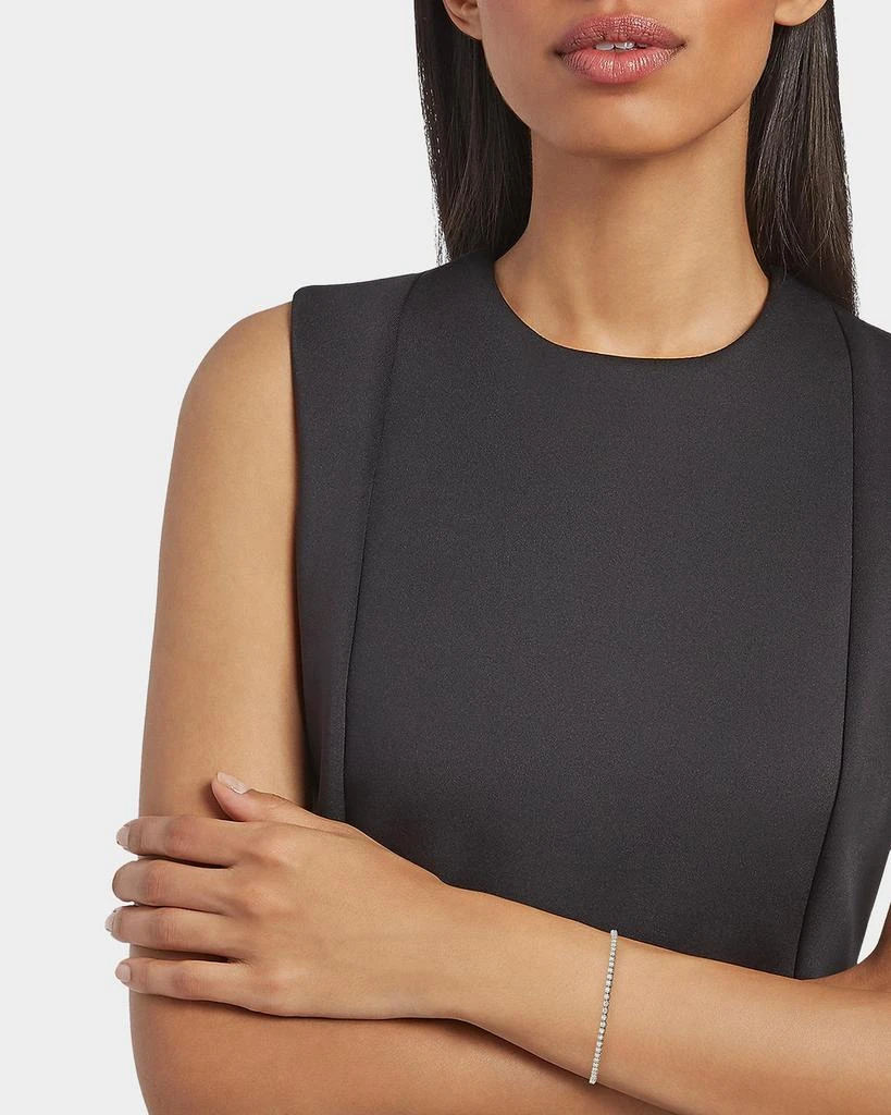 Roberto Coin 18K White Gold Diamond Tennis Bracelet, 1.0tcw 2