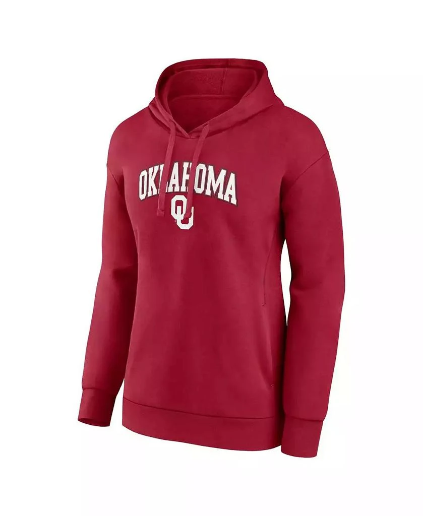 Fanatics Women's Crimson Oklahoma Sooners Evergreen Campus