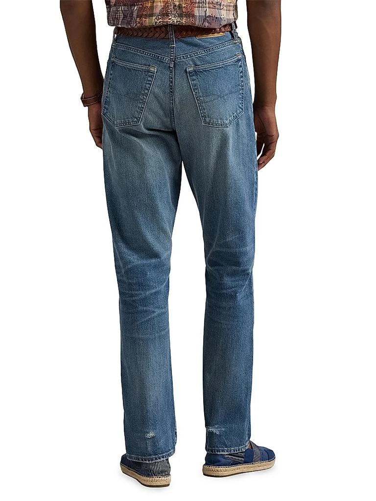Ralph Lauren Heritage Straight Distressed Jeans 5