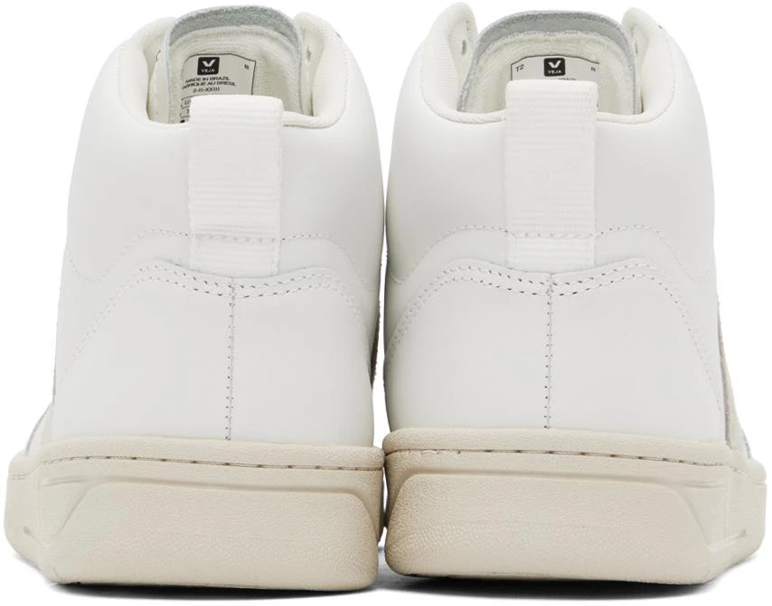 Veja White V-15 Sneakers 2