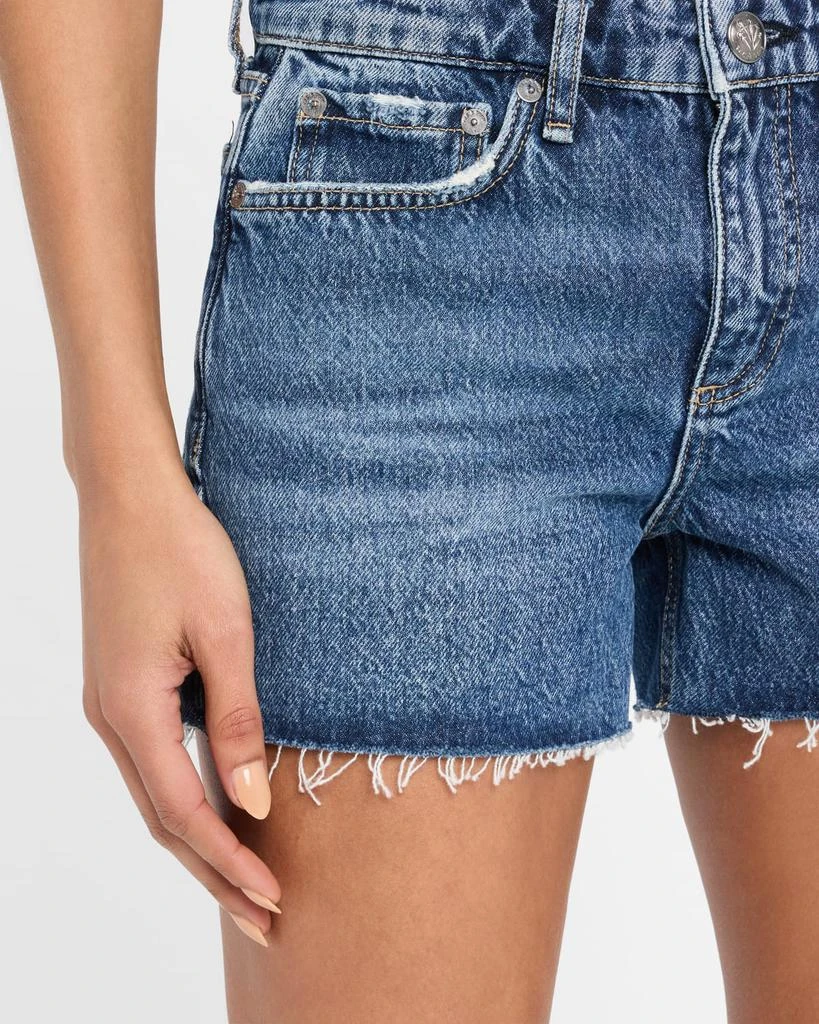 Rag & Bone Dre Low-Rise Denim Shorts 5