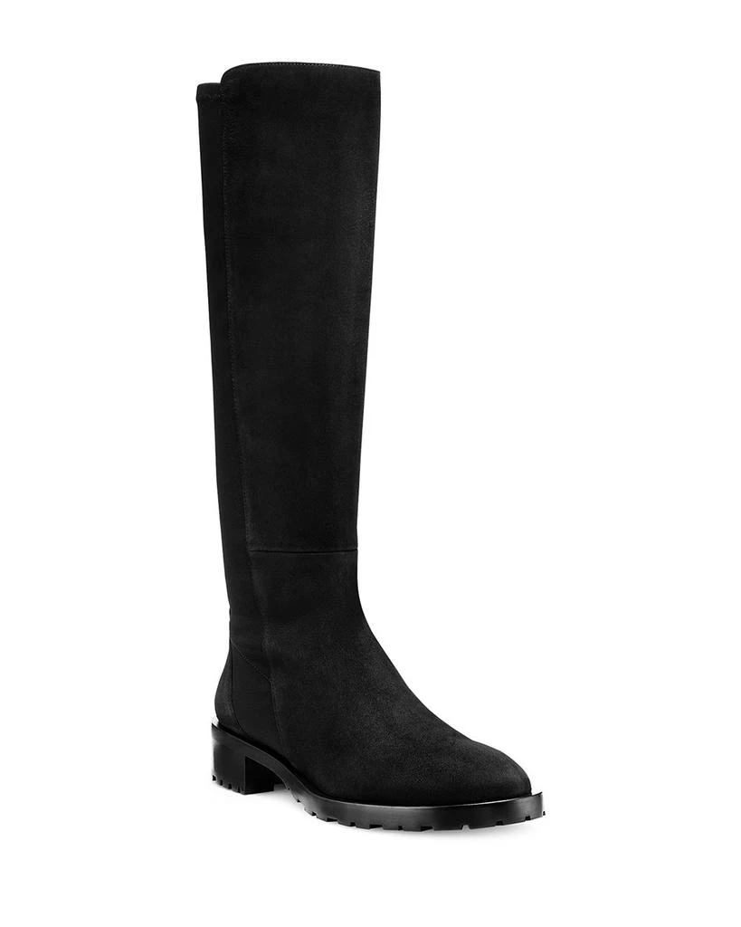 Stuart Weitzman Women's 50/50 Knee High Lug Boots 1
