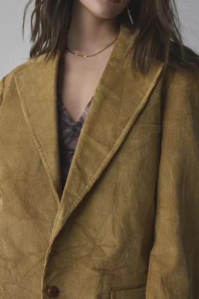 Urban Renewal Vintage By UO Corduroy Blazer 4