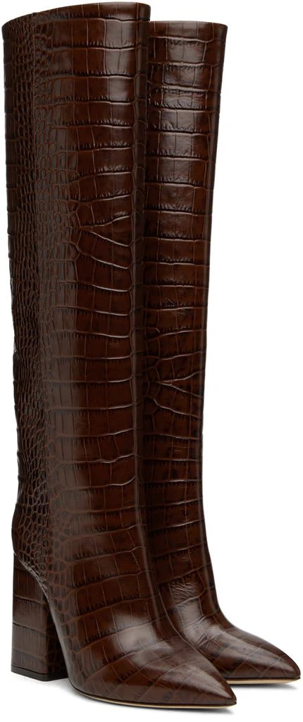 Paris Texas Brown Anja Boots 4