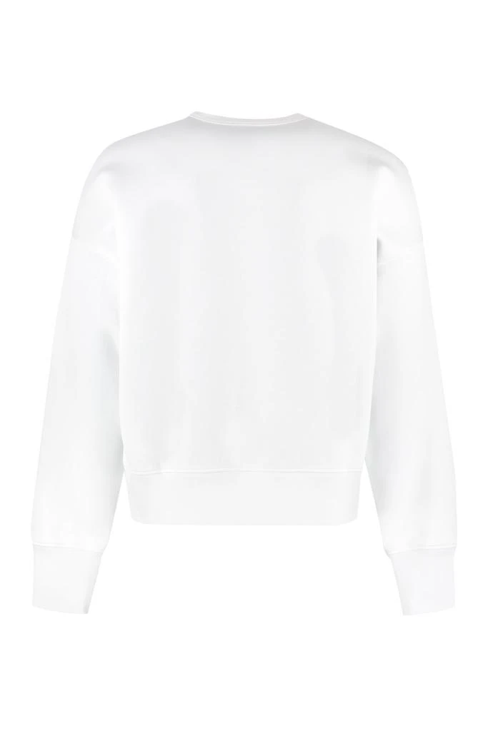 Alexander McQueen Alexander McQueen Grafitti Logo Printed Crewneck Sweatshirt 2