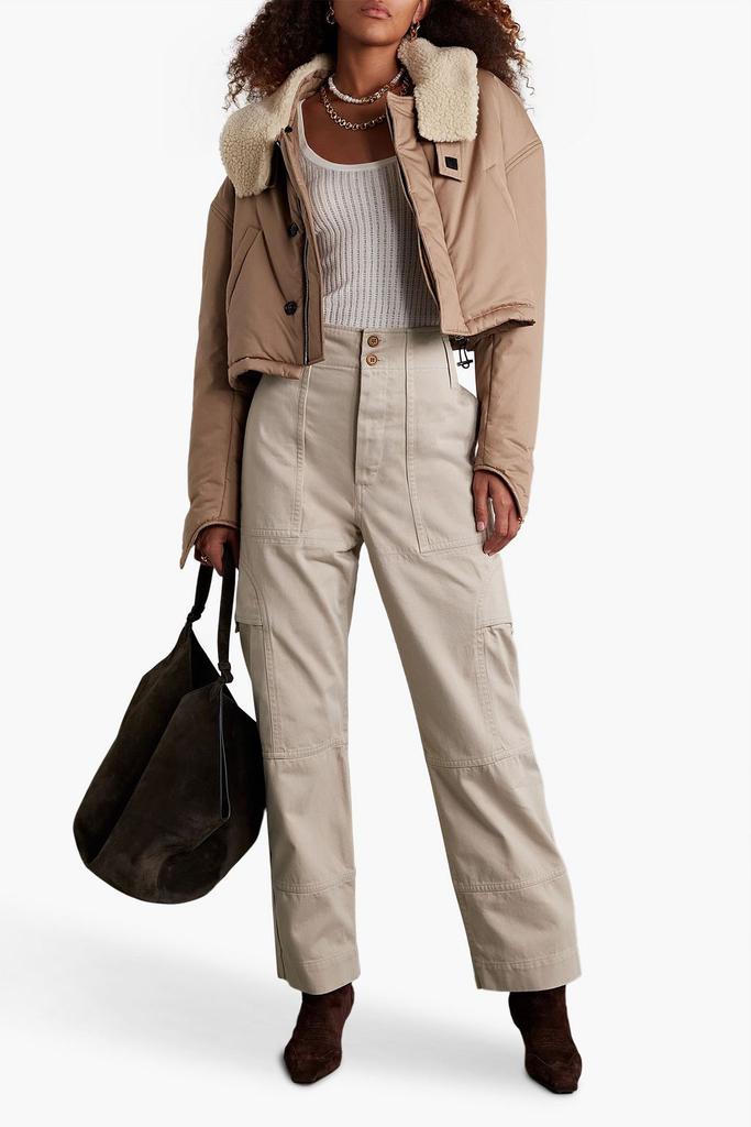 Isabel Marant Étoile Samson cotton-canvas straight-leg pants