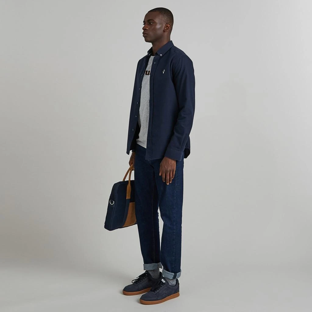 预计3周后发货 Faguo Faguo - Sac D'Ordinateur Laptop - Bleu Marine - Mixte 8