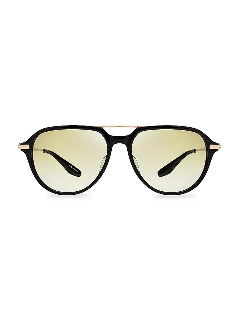 Barton Perreira Dunn 55MM Aviator Sunglasses 2