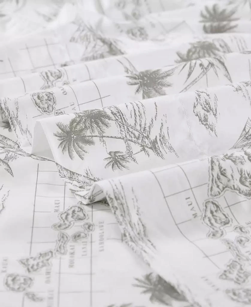 Tommy Bahama Home Cotton Percale 4 Piece Sheet Set, King 5