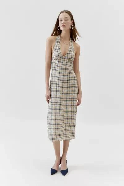 Motel Motel Lenata Halter Midi Dress 2