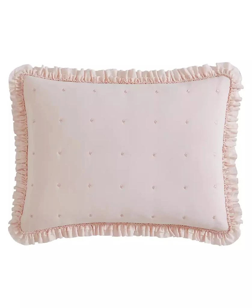 Laura Ashley Hailee Microfiber 3 Piece Quilt Set 8