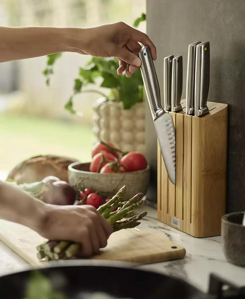 Joseph Joseph Elevate Steel Knives Bamboo 5-Piece Knife Block Set 2