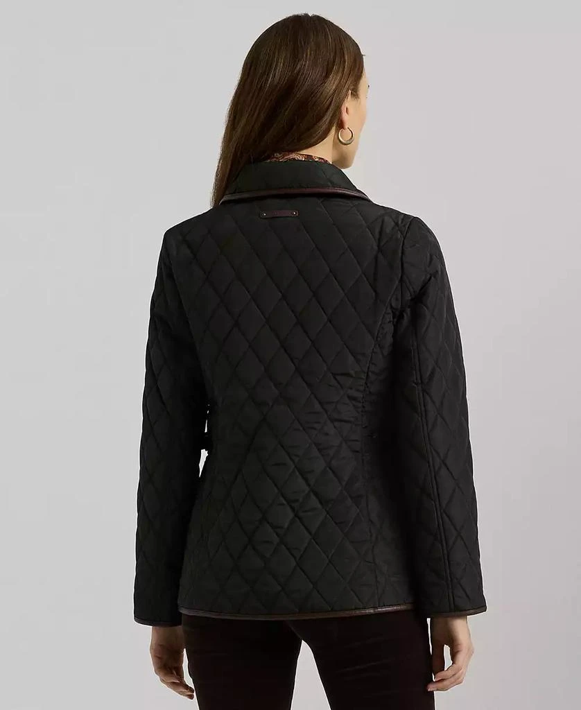 Ralph Lauren Women's Quilted Velboa-Lined Coat 2
