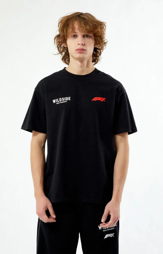 Formula 1 x Wildside Yohji Yamamoto x PacSun Black Legacy T-Shirt 2