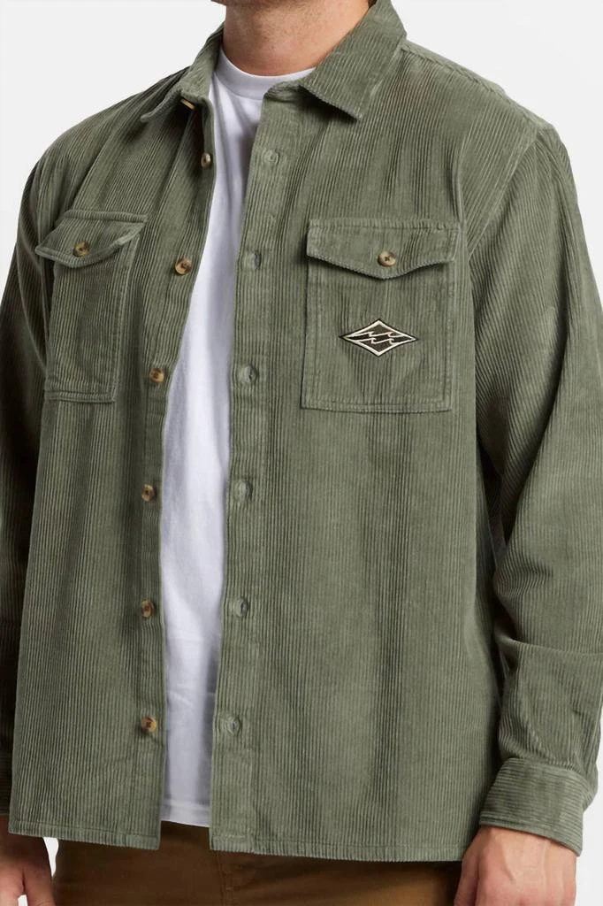 Billabong Billabong - Bong Days Cord Long Sleeve Shirt 4