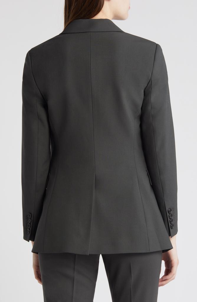 Theory Stretch Wool Cutaway Blazer