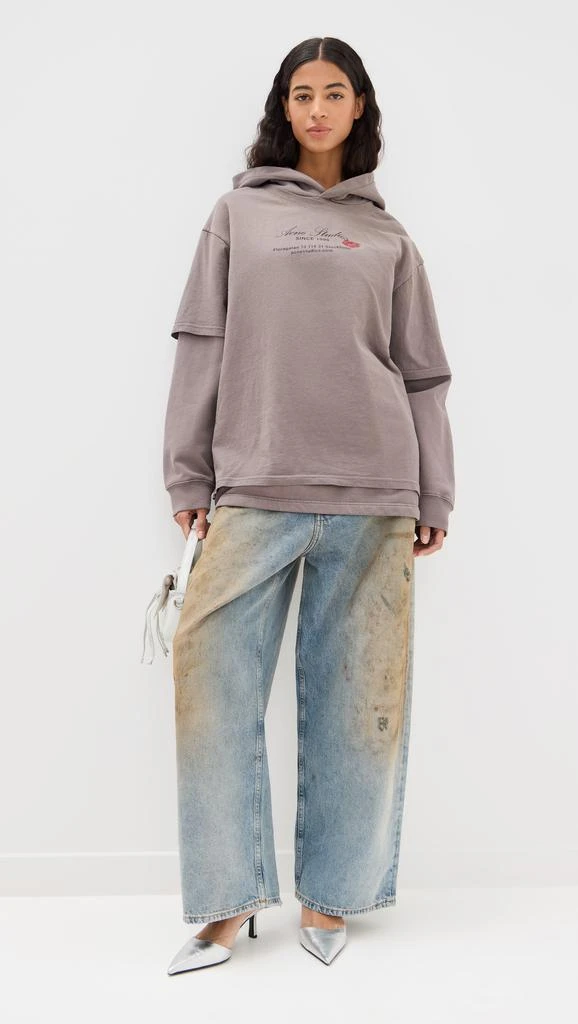 Acne Studios Floor Business Card Hoodie 4
