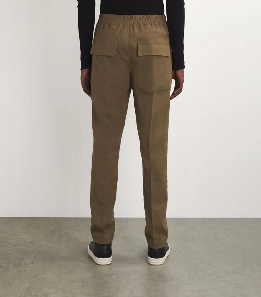 Rick Owens Virgin Wool Drawstring Trousers 4