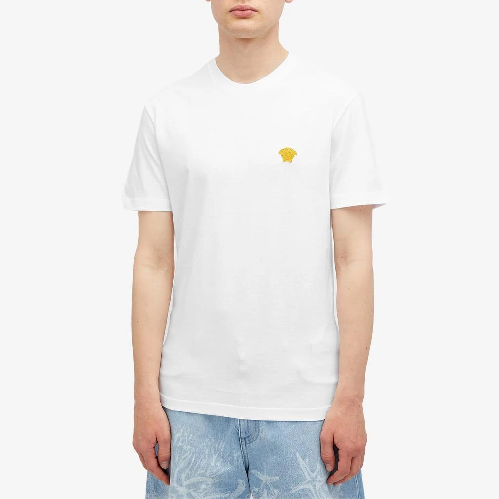 Versace Versace Embroidered Medusa Tee 2