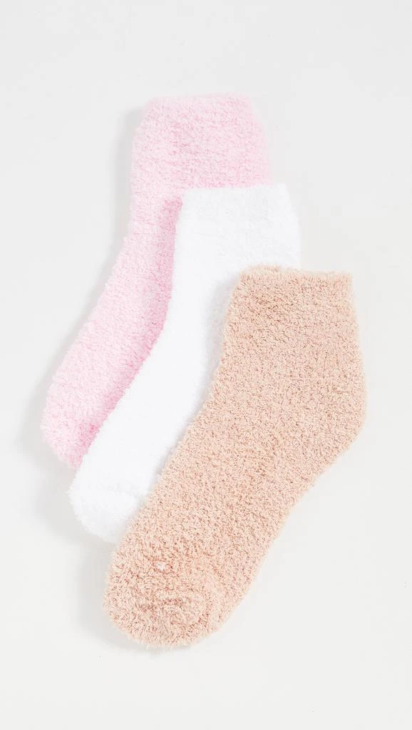 Stems 3 Pack Cozy Ankle Socks 1