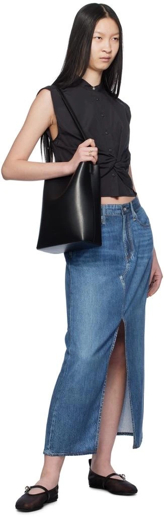 AESTHER EKME Black Sac Bucket Bag 4