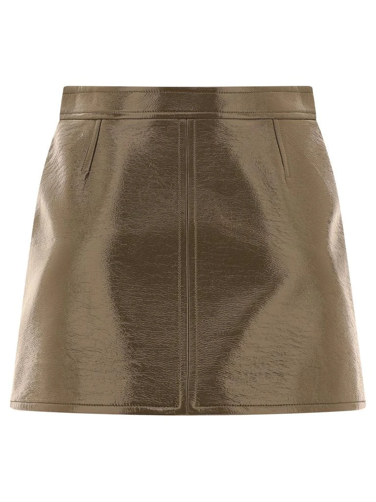 Courrèges Courrèges Vinyl Mini Skirt 2