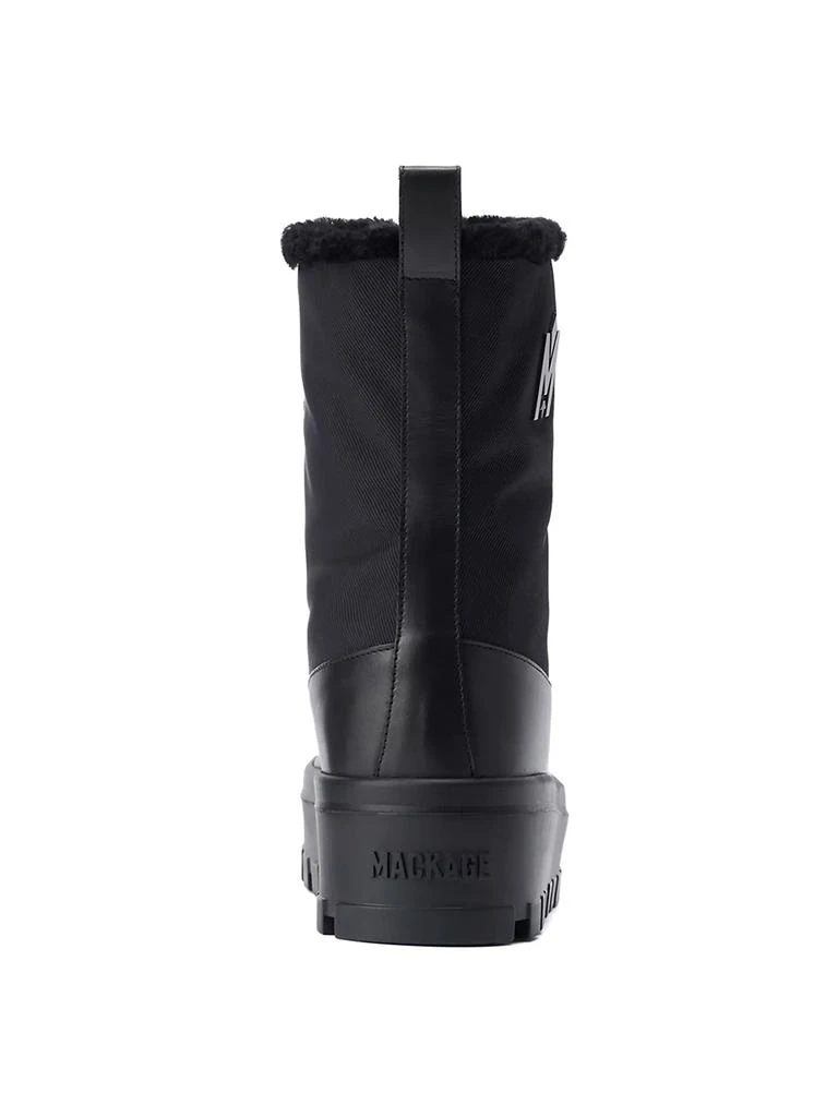 Mackage Hero Shearling-Lined Lug-Sole Boots 4