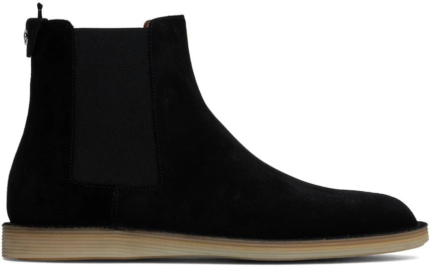 Dolce & Gabbana Black Florio Ideal Suede Chelsea Boots 1