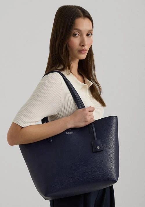 Ralph Lauren Ralph Lauren Faux Leather Print Reversible Tote 1