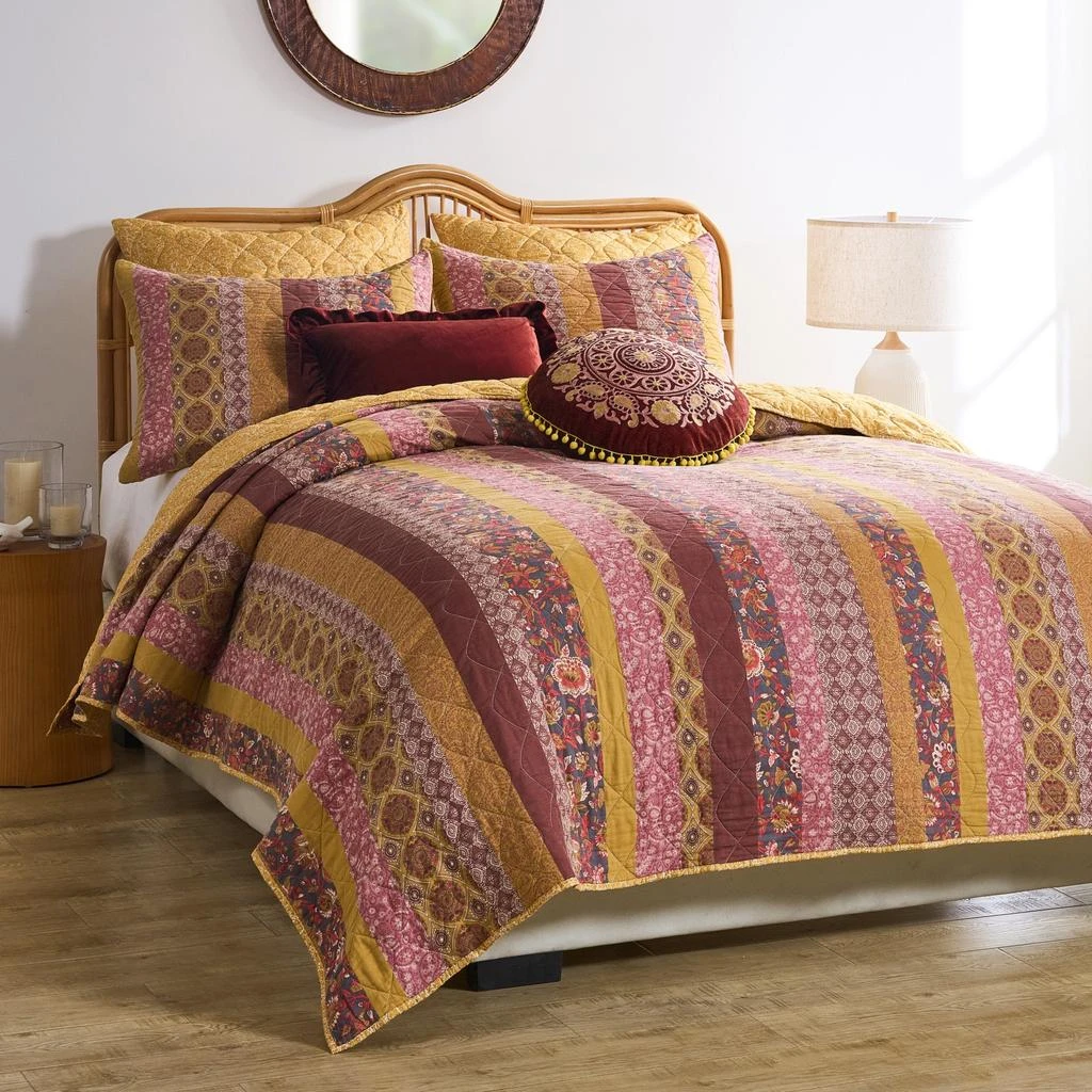 BreeBe Marigold Quilt Set 3-Piece King/Cal King