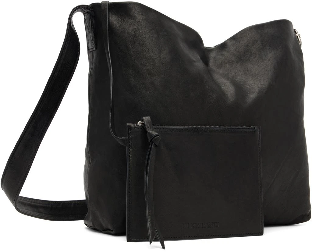 ANN DEMEULEMEESTER Black Runa Medium Soft Shoulder Bag 2