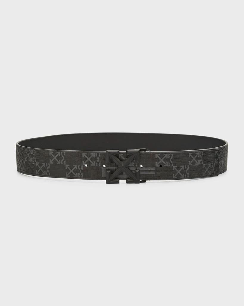 Off-White All-Over Arrow Logo Belt 1