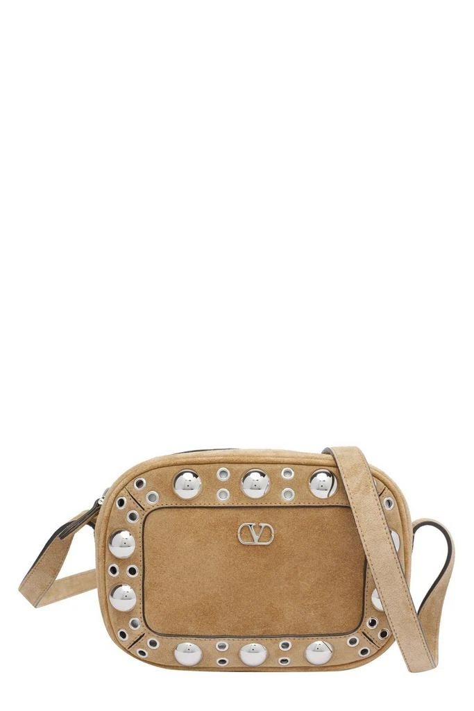 Valentino Valentino Nellcôte VLogo Signature Zip-Up Shouler Bag 1