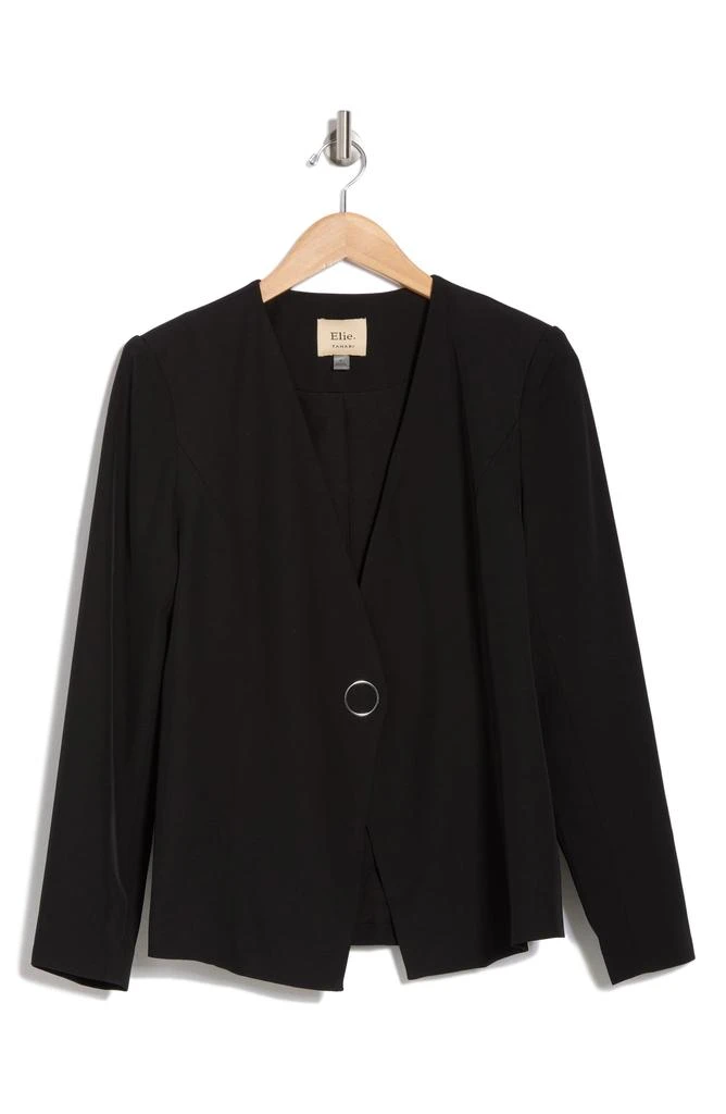 ELIE ELIE TAHARI Collarless Blazer 3