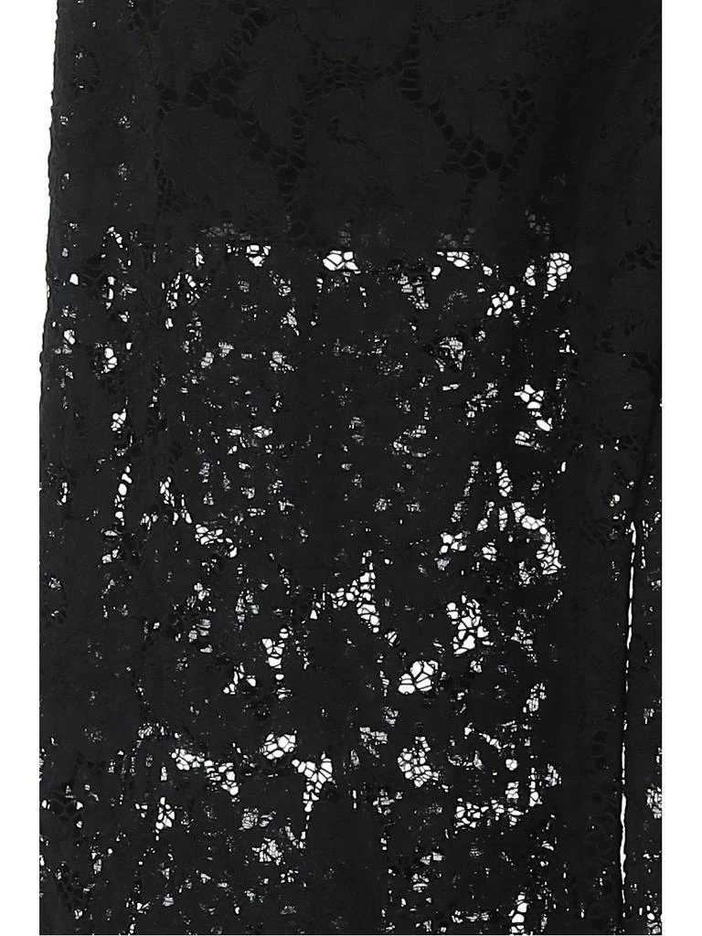 Dolce 
Gabbana Dolce 
Gabbana Flared Branded Stretched Lace Pants 3